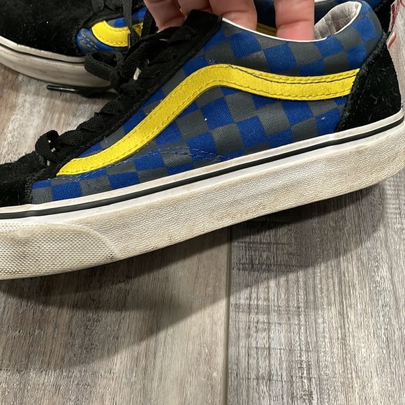 Vans Old Skool OTW Rally Red & Blue Checkered sneakers - Picture 3 of 8